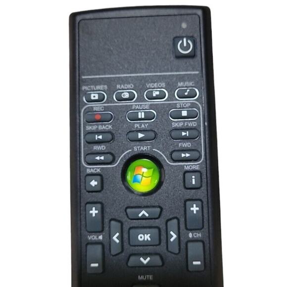 Genuine Microsoft RC118 Media Center Remote Control MCE Tested Working - Picture 2 of 5